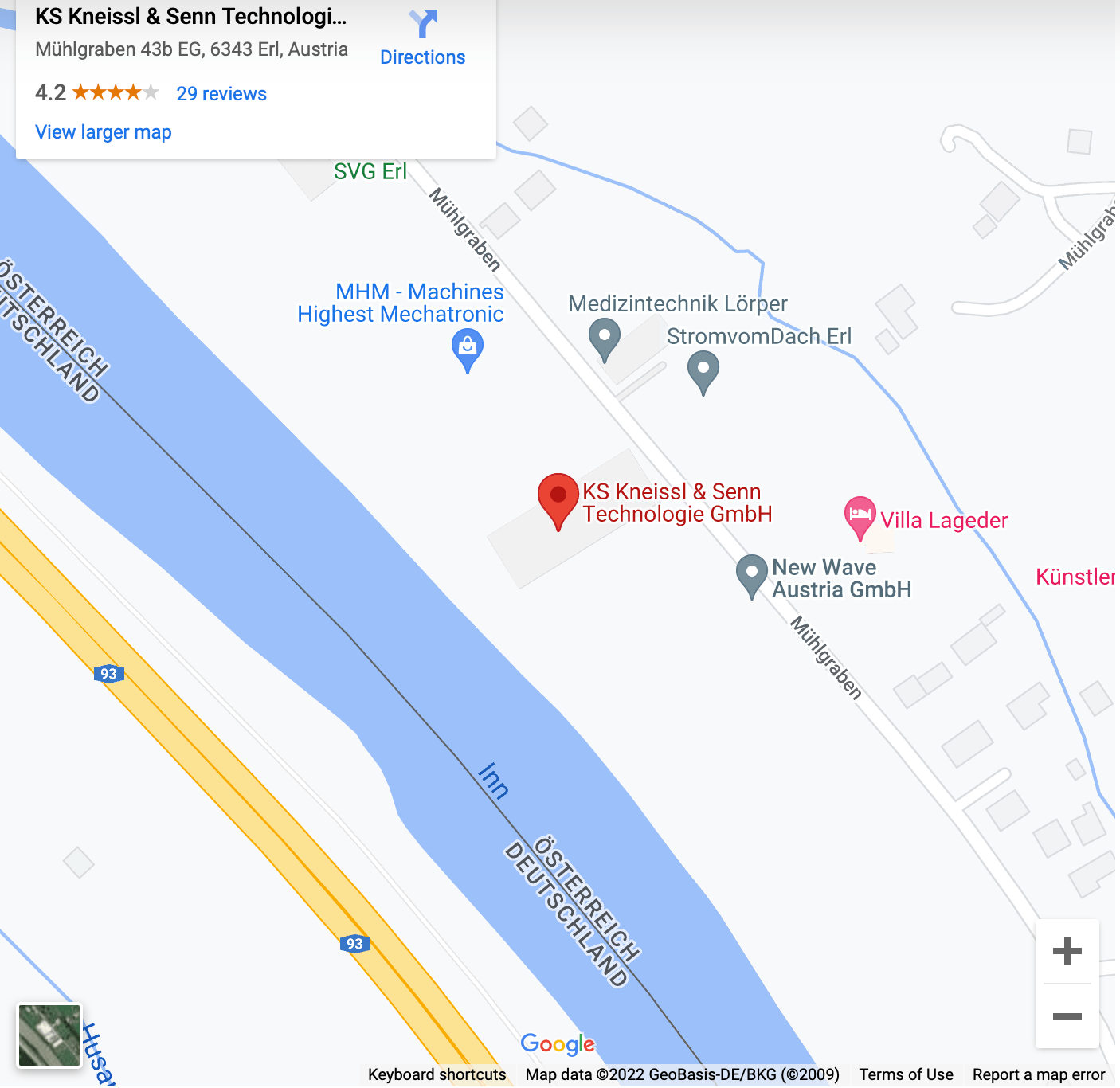 KS Kneissl & Senn location